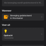 HomeKit automatisering