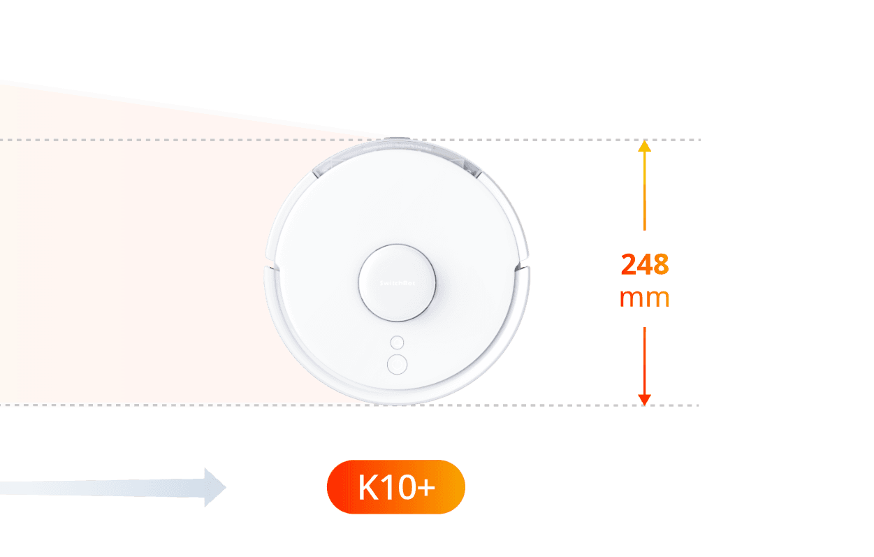 SwitchBot K10+ Robotstofzuiger