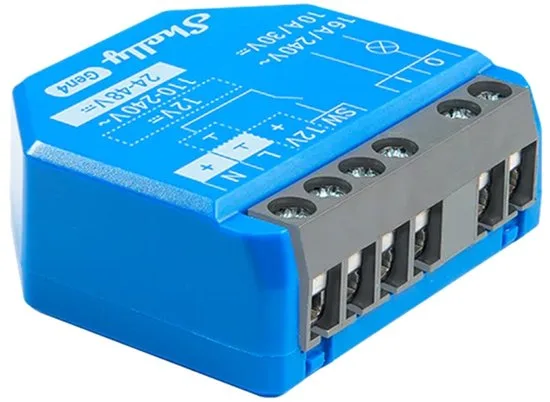 Shelly 1 Gen4 slimme schakelaar